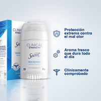 Secret Clinical Strength Fresh Response Crema Suave – 45 g