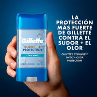 Gillette Supreme Protection Cool Wave Clear Gel Deodorant