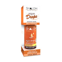 Shalom Serum Capilar Argán – 60 ml | Brillo, Suavidad y Control del Frizz