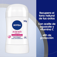 NIVEA Aclarado Natural Classic Touch – 50 g