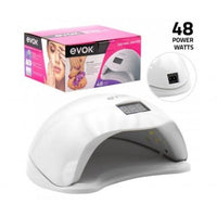 EVOK Lámpara de Uñas LED/UV 48W Modelo SPT-58 – Secado Rápido y Profesional