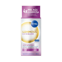 NIVEA Luminous Skin Glow Tónico Exfoliante – 100 ml Tónico exfoliante para una piel más luminosa, suave y uniforme