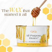 GiGi Miel Todo Propósito (All Purpose Honey Wax) 14 oz
