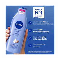 NIVEA Soft Milk 72H – 100 ml / 400 ml / 1000 ml