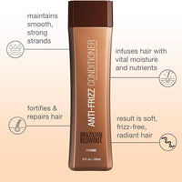 Brazilian Blowout Anti-Frizz Conditioner PROCARE – 350 ml Acondicionador disciplinante para cabello suave, liso y sin frizz