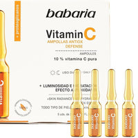 Babaria Vitamin C Ampollas Antiox Defense – 5 uds x 2 ml