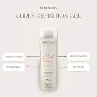 Curls gel define rizos para todo tipo de cabello. 300 ml.