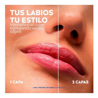 LABELLO LABIAL CARING BEAUTY ROSE CON FPS 30
