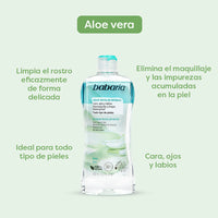 Babaria Agua Micelar Bifásica Aloe Vera – 400 ml