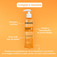 Babaria Vitamina C Gel Limpiador Facial – 200 ml