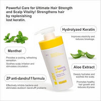 Chihtsai Joy Scalp Refreshing Shampoo – 535 ml | Frescura y Equilibrio para el Cuero Cabelludo