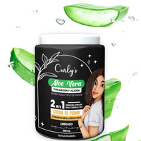 Curlys Aloe Vera con Argán y Jojoba 2 en 1 – Crema de Peinar 946 ml
