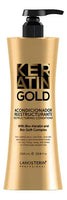 Keratin Gold Shampoo & Acondicionador Reestructurante 1000 ml (1 Litro) With Bio-Keratin & Bio-Ester Silk Complex