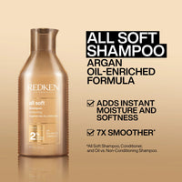 Redken All Soft 2% Shampoo – 300 ml