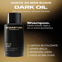 SEBASTIAN PROFESSIONAL DARK OIL SILKY SHINE SHAMPOO – 280 ml