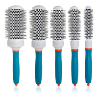 Kit de Cepillos Cerámicos 5 Piezas – Térmicos Profesionales para Secado y Peinado