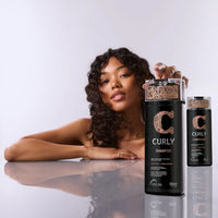 TRUSS Curly Shampoo – 300 ml Shampoo hidratante para rizos definidos, suaves y libres de frizz