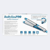 BaBylissPRO Plancha Iónica Nano Titanium Prima3000 de 1¼" - BNT3000TUC