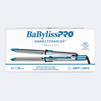 BaBylissPRO Plancha Iónica Nano Titanium Prima3000 de 1¼" - BNT3000TUC