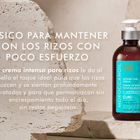 Moroccanoil Intense Curl Cream – 300 ml Crema intensiva para rizos hidratados, definidos y sin frizz
