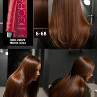 IGORA ROYAL ZERO AMM 6-68 Rubio Oscuro Chocolate Rojo – 60 g