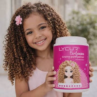 LYCUR Curlys Kids Crema para Peinar para Niñas – 1000 g