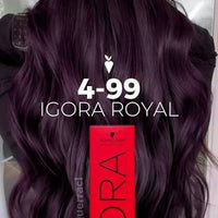 IGORA ROYAL 4-99 Castaño Medio Violeta Intenso – 60 g