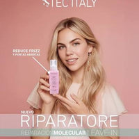 TEC ITALY Riparatore Tratamiento Reparador para Cabello Sobreprocesado – 125 ml Tratamiento intensivo para reparar y fortalecer el cabello extremadamente dañado