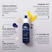 Milk_shake Cold Brunette Toning Spray – 100 ml Spray matizador sin enjuague para cabellos castaños y rubios oscuros