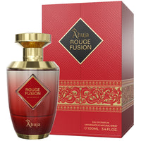 Ahuja Rouge Fusion – Perfume Árabe 100 ml Aroma intenso, dulce y seductor de larga duración