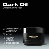 SEBASTIAN PROFESSIONAL DARK OIL SMOOTH & SHINE MASK – 500 ml