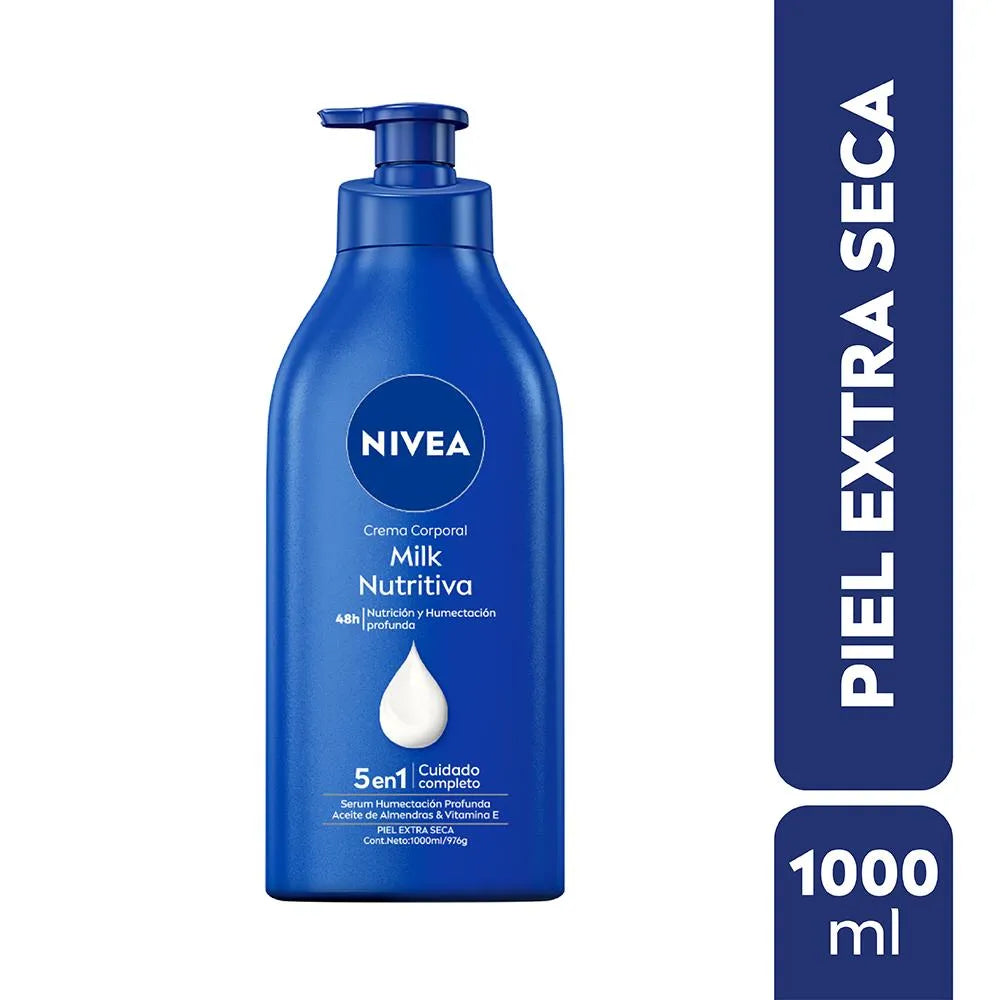 NIVEA Milk Nutritiva 5 en 1 – 1 Litro