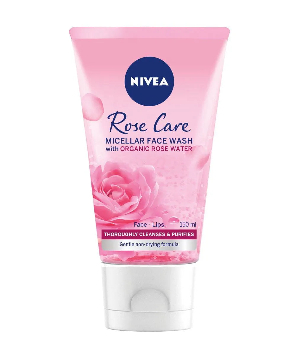 NIVEA Gel Facial Limpieza Rosas 150 ml