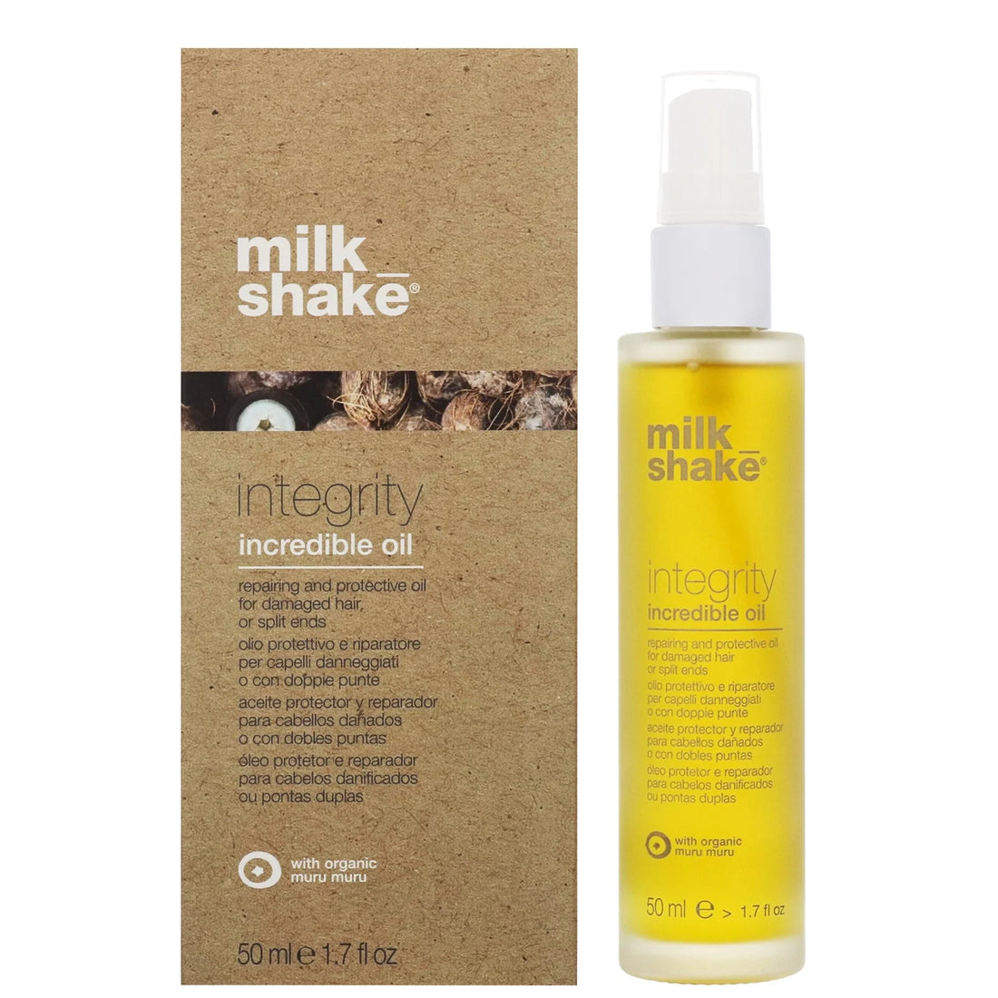Milk Shake Integrity Incredible Oil – 50 ml  Aceite nutritivo y protector para un cabello suave, brillante y libre de frizz