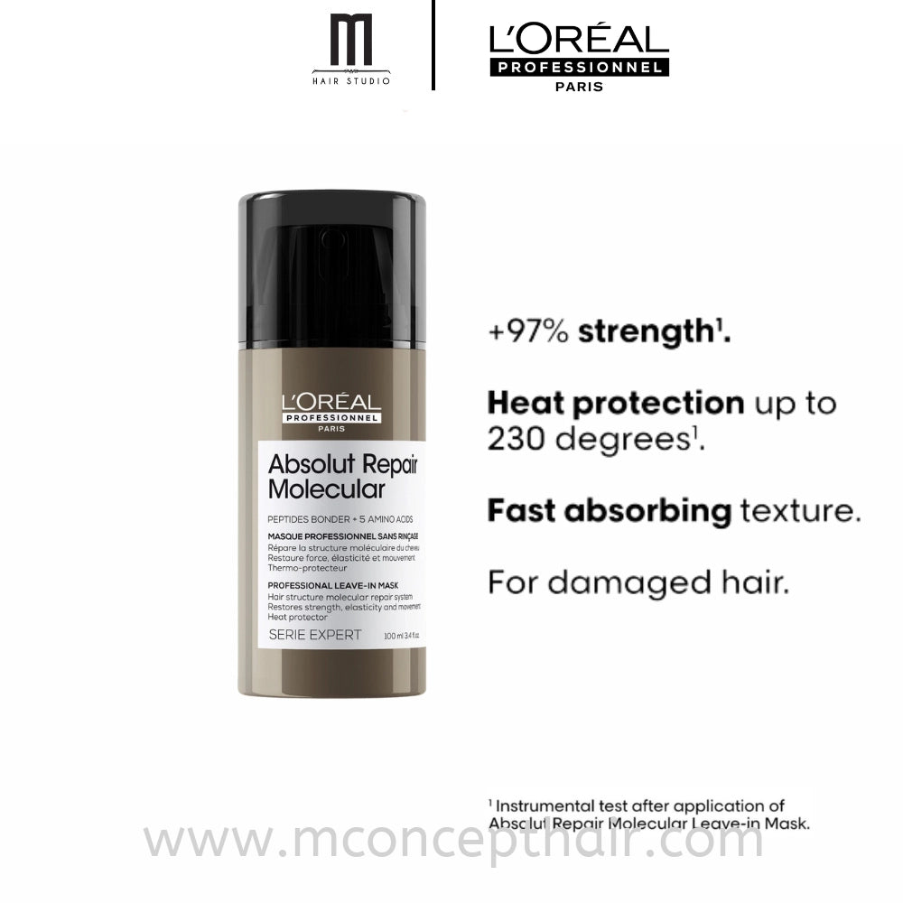 L’Oréal Professionnel [Absolut Repair Molecular] Deep Repairing Leave-In Mask
