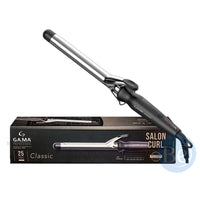 GAMA Professional Salon Curl Classic 25 mm  Rizador profesional para ondas y rizos clásicos con acabado tipo salón