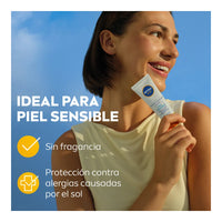 NIVEA Sun Protector Solar Facial Piel Sensible FPS 50 – 50 ml
