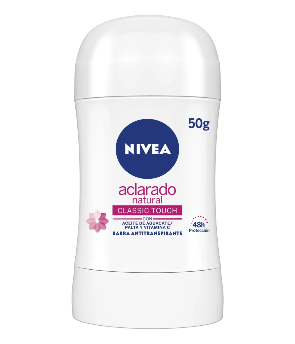 NIVEA Aclarado Natural Classic Touch – 50 g