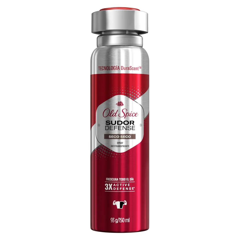 Old Spice Sudor Defense Seco Seco Antitranspirante en Spray 93 g