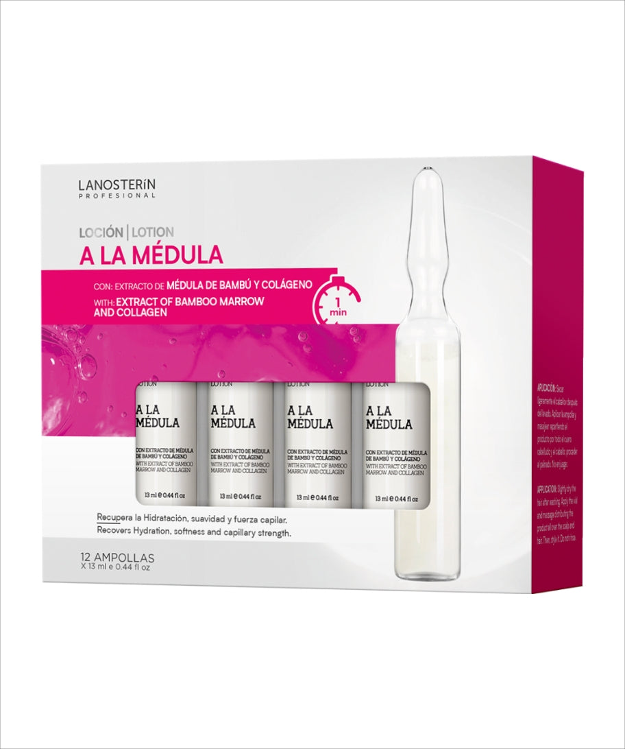 Lanosterin Loción a la Médula – Ampollas Capilares 13 ml | Caja x 12 Unidades
