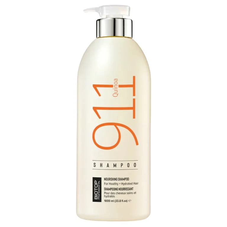 Biotop 911 Quinoa Shampoo 1000 ml – Reparación e Hidratación Profesional