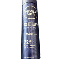 NIVEA Men Deep Darkwood Maxx Tech 72h Deodorant Spray – 150 ml