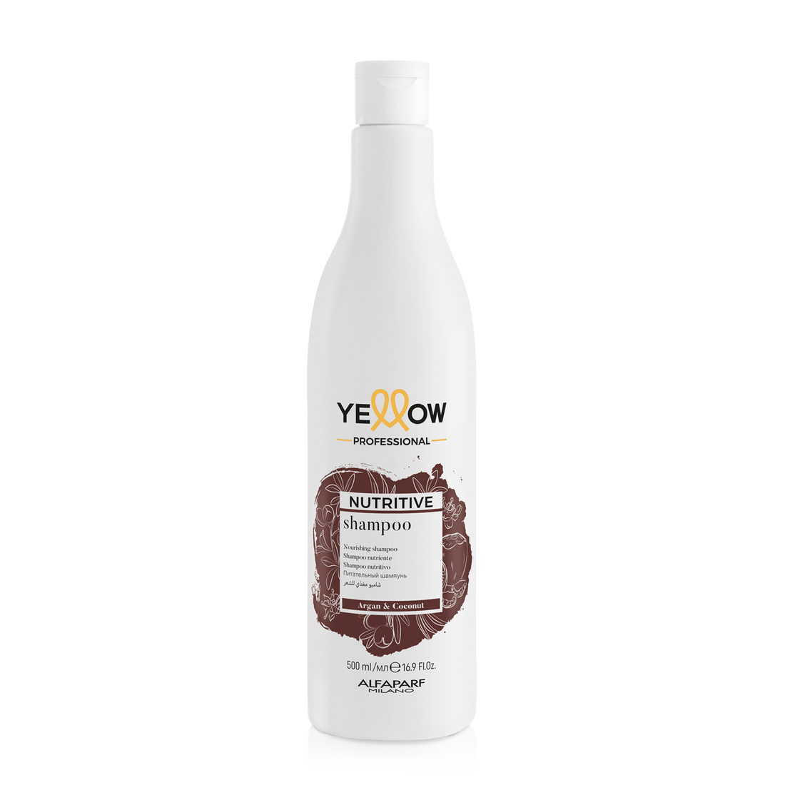 Alfaparf Milano Yellow Professional Nutritive Shampoo – 500 ml | Hidratación y Nutrición para Cabello Seco