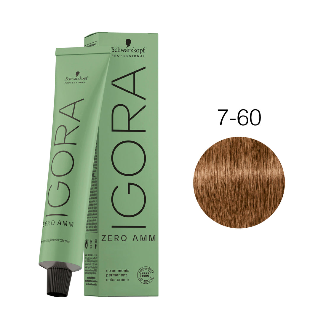 IGORA ROYAL ZERO AMM 7-60 Louro Médio Chocolate Natural – 60 g