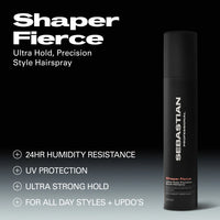 SEBASTIAN PROFESSIONAL SHAPER FIERCE MAX HOLD & MOLD STYLING SPRAY – 300 ml