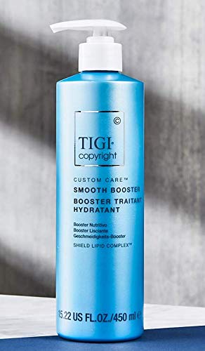 TIGI Shine Booster – 90 ml | Brillo Intenso y Control del Frizz Y TIGI Smooth Booster – 90 ml | Control del Frizz y Suavidad Extrema Y  TIGI Firm Hold Curl Cream – 150 ml | Definición y Fijación para Rizos