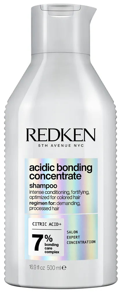Redken Acidic Bonding Concentrate Shampoo – 300 ml | Reparación y Protección para Cabello Dañado