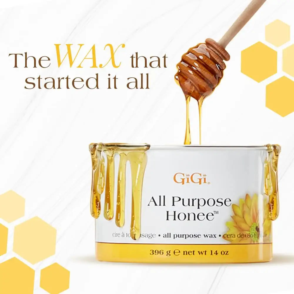 GiGi Miel Todo Propósito (All Purpose Honey Wax) 14 oz