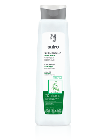 Sairo Shampoo Aloe Vera 750 ml – Hidratación y Suavidad para Uso Diario