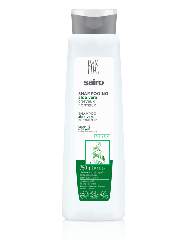 Sairo Shampoo Aloe Vera 750 ml – Hidratación y Suavidad para Uso Diario